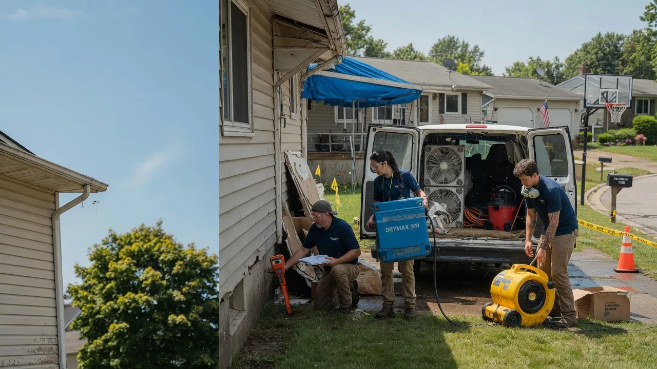 Ceiling Leak Cleanup in Norton Shores, MI near me